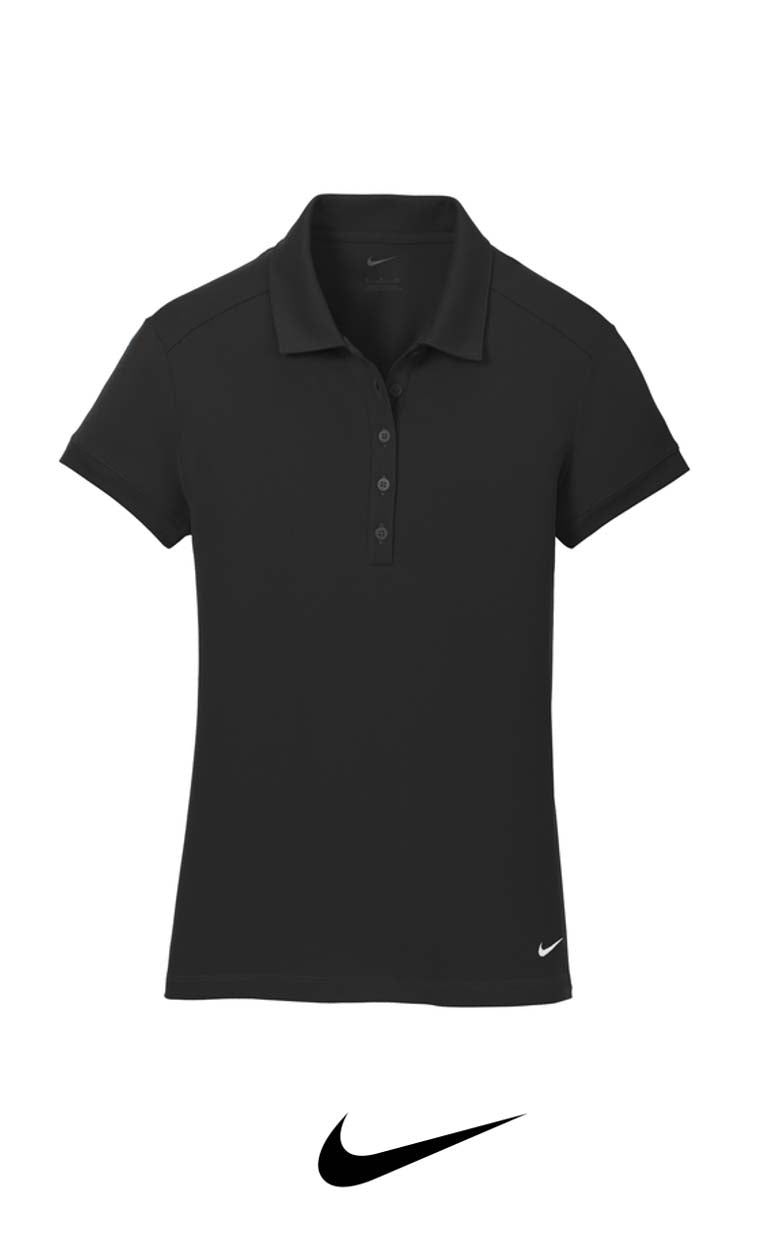 Nike Women's Dri-FIT Solid Icon Pique Modern Fit Polo