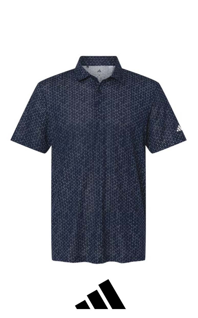 Adidas Men's Ultimate365 Mesh Tango Print Climacool Polo
