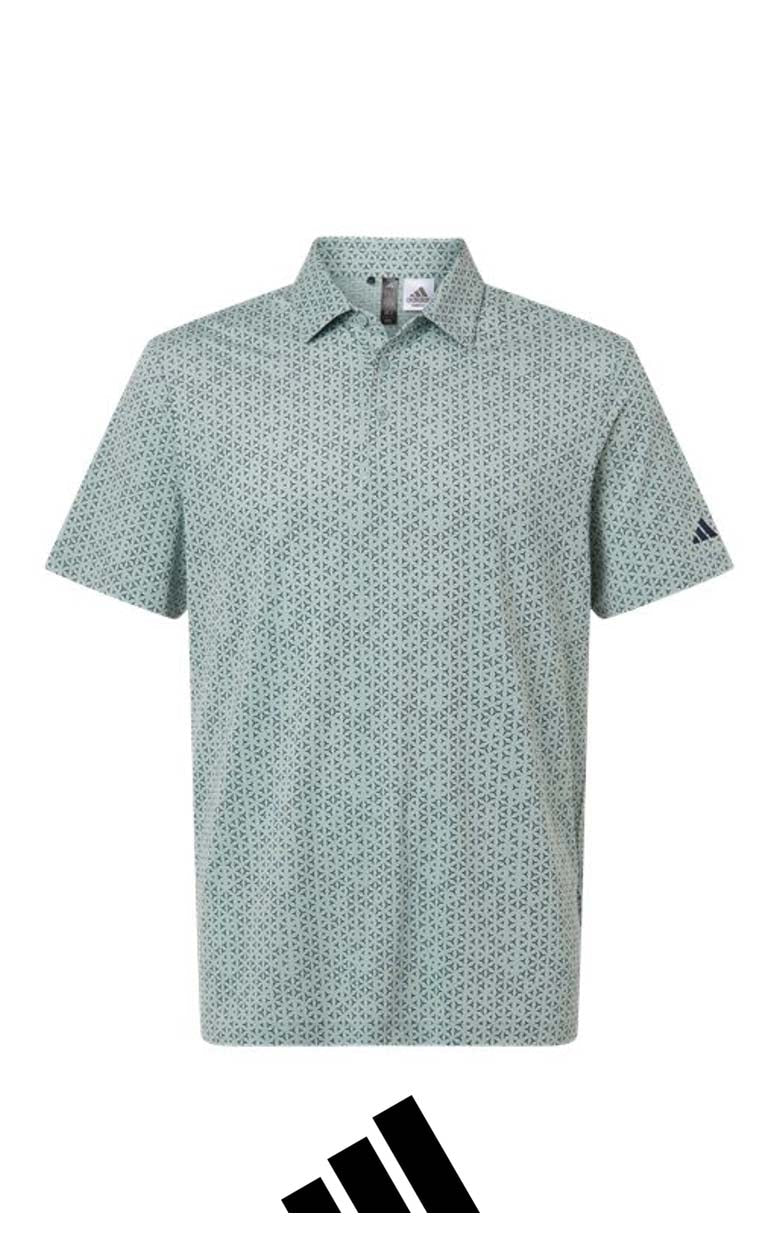 Adidas Men's Ultimate365 Mesh Tango Print Climacool Polo