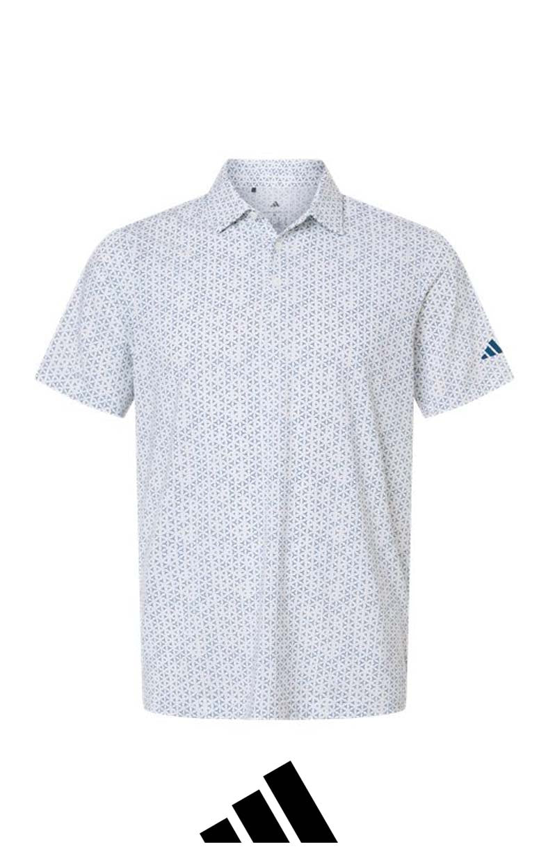 Adidas Men's Ultimate365 Mesh Tango Print Climacool Polo