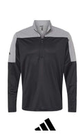 Adidas Men's Ultimate365 Lightweight Colorblocked Quarter-Zip Pullover