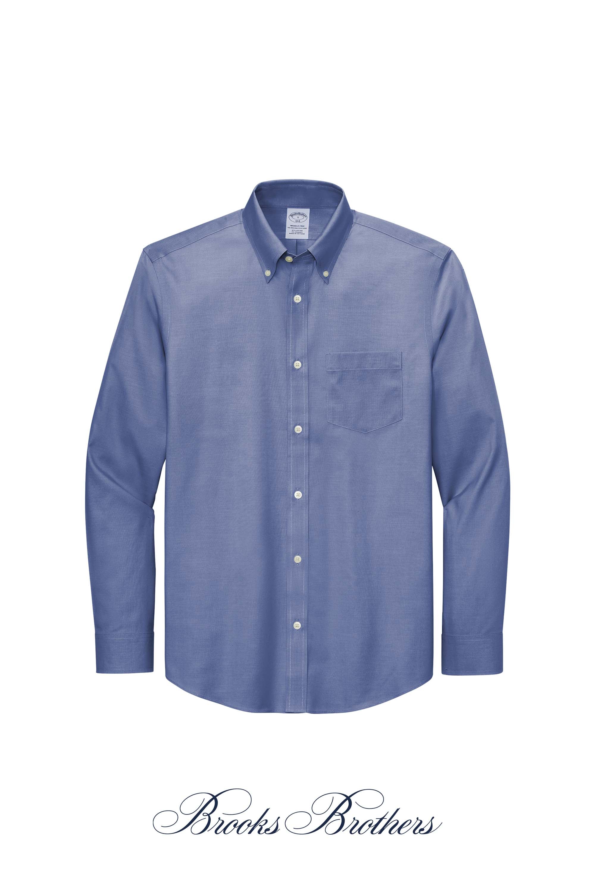 Brooks Brothers® Wrinkle-Free Stretch Pinpoint Shirt