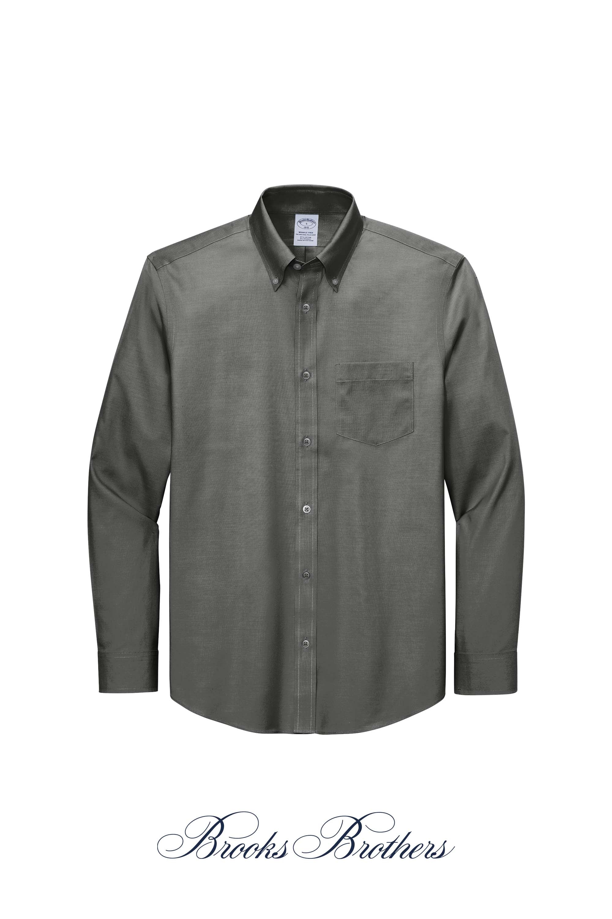 Brooks Brothers® Wrinkle-Free Stretch Pinpoint Shirt