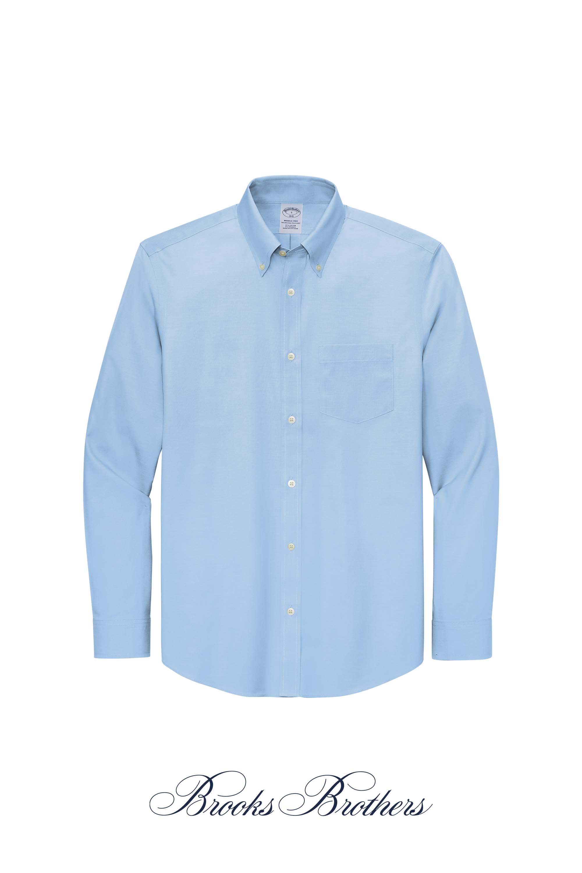 Brooks Brothers® Wrinkle-Free Stretch Pinpoint Shirt