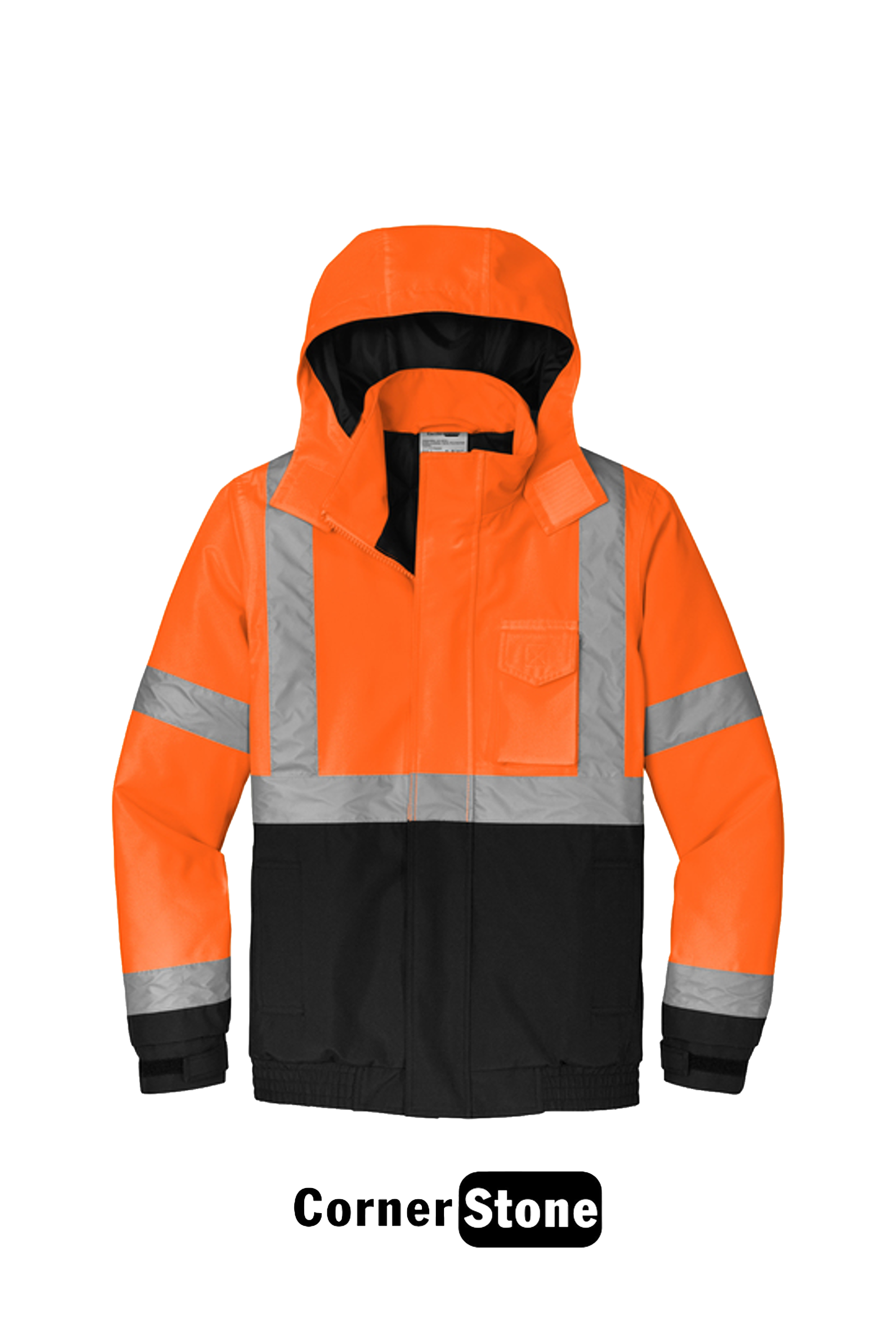 CornerStone® ANSI 107 Class 3 Economy Waterproof Insulated Bomber Jacket
