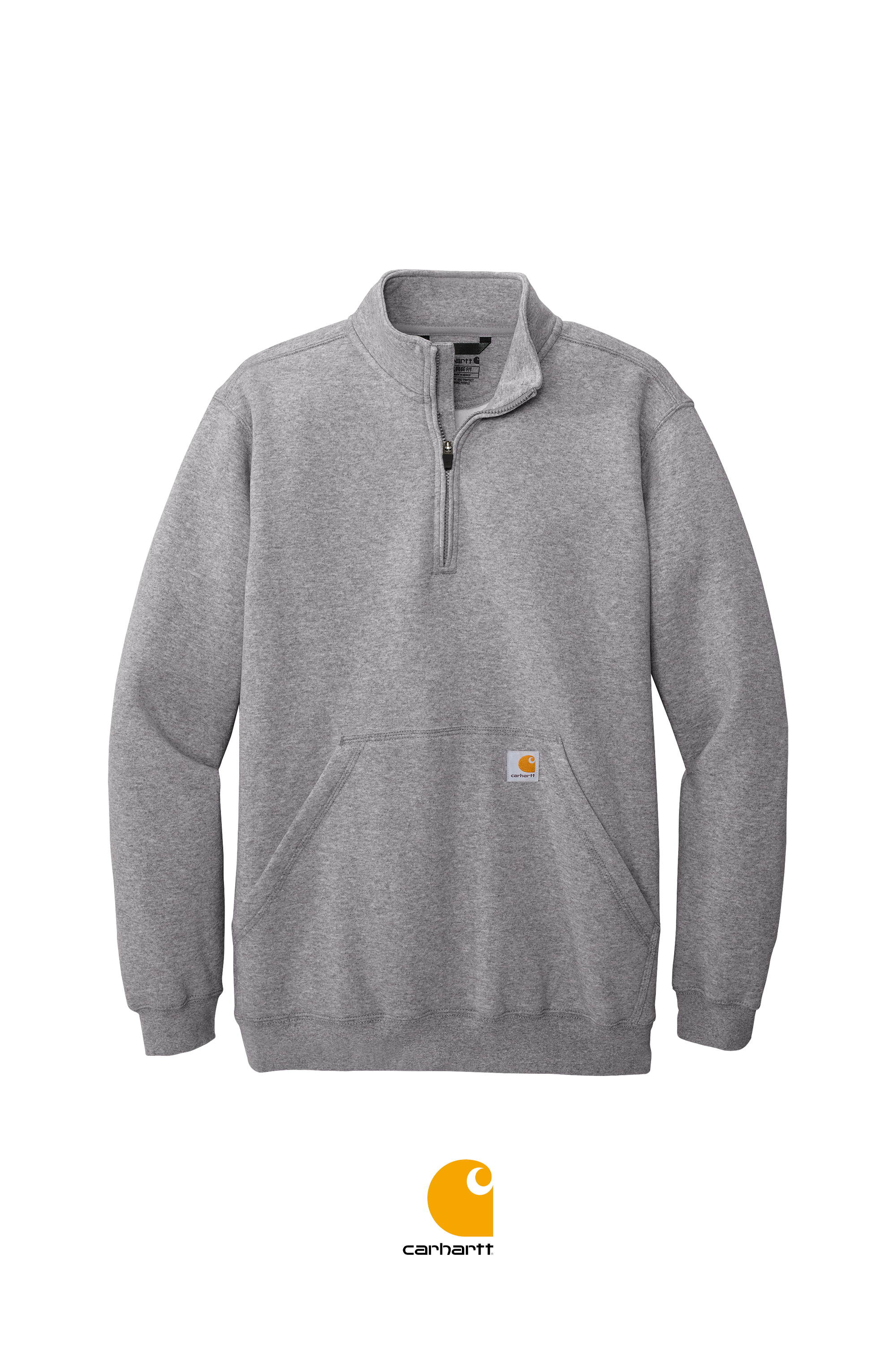 Carhartt® Midweight 1/4-Zip Mock Neck Sweatshirt