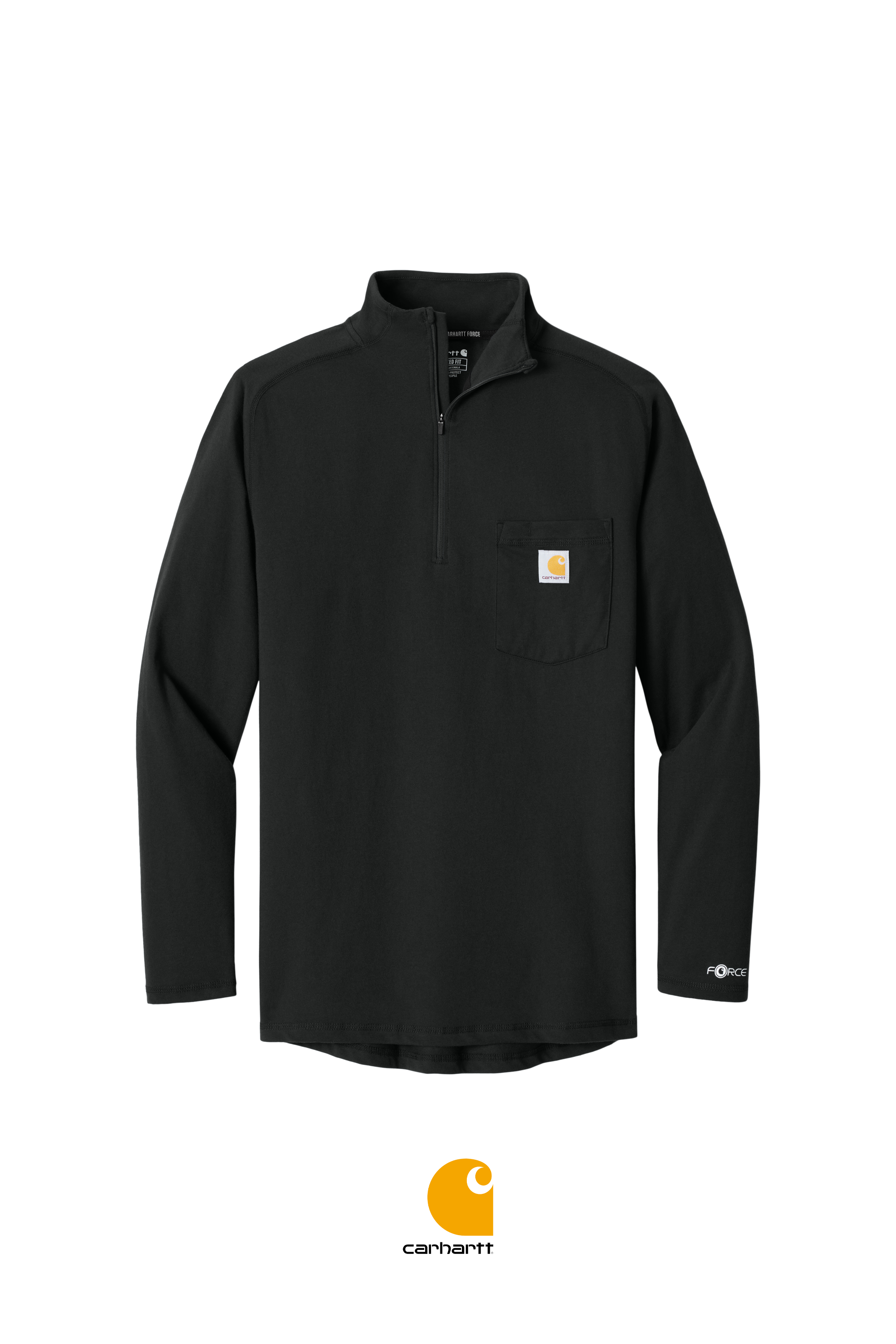 Carhartt Force® 1/4-Zip Long Sleeve T-Shirt
