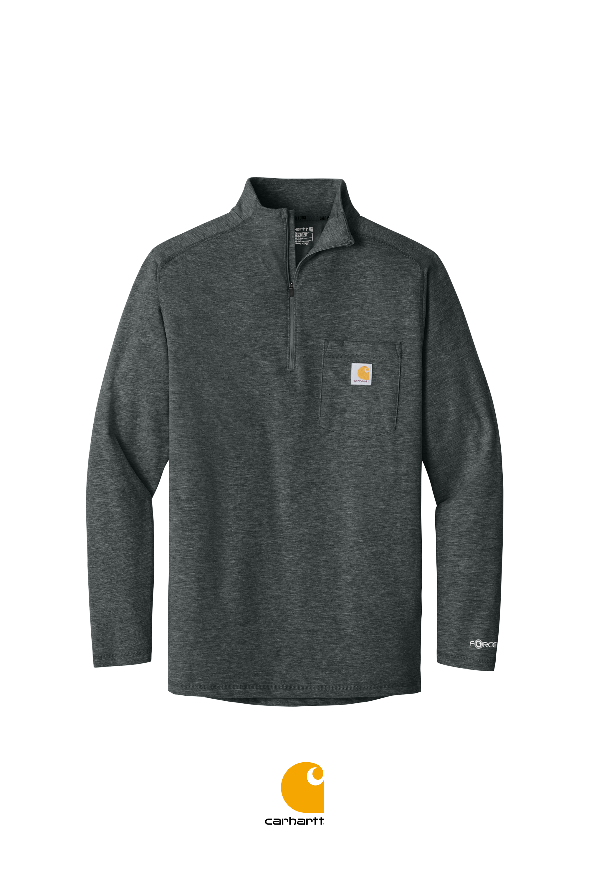Carhartt Force® 1/4-Zip Long Sleeve T-Shirt