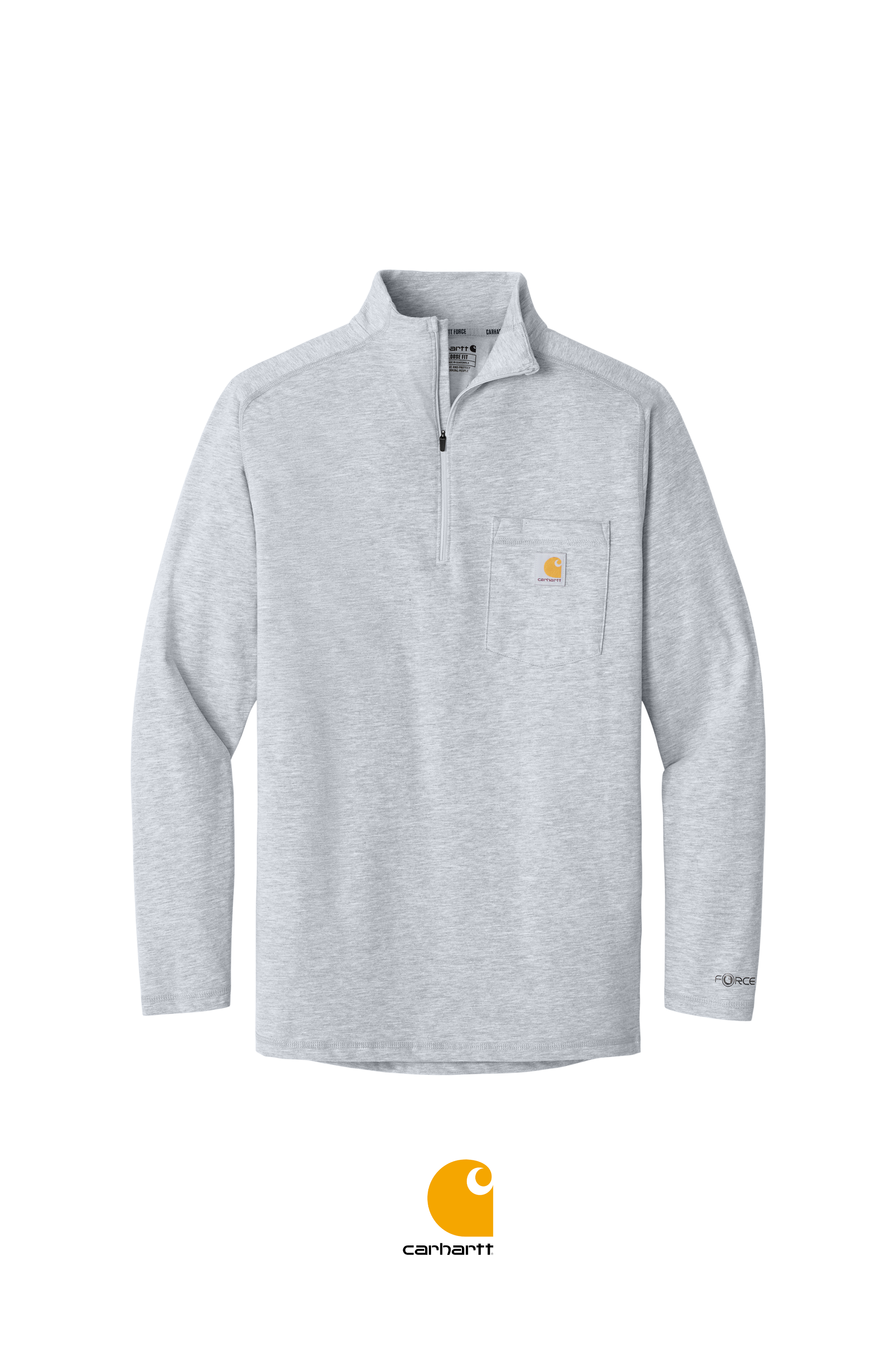 Carhartt Force® 1/4-Zip Long Sleeve T-Shirt
