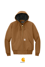 Carhartt® Quilted-Flannel-Lined Duck Active Jac