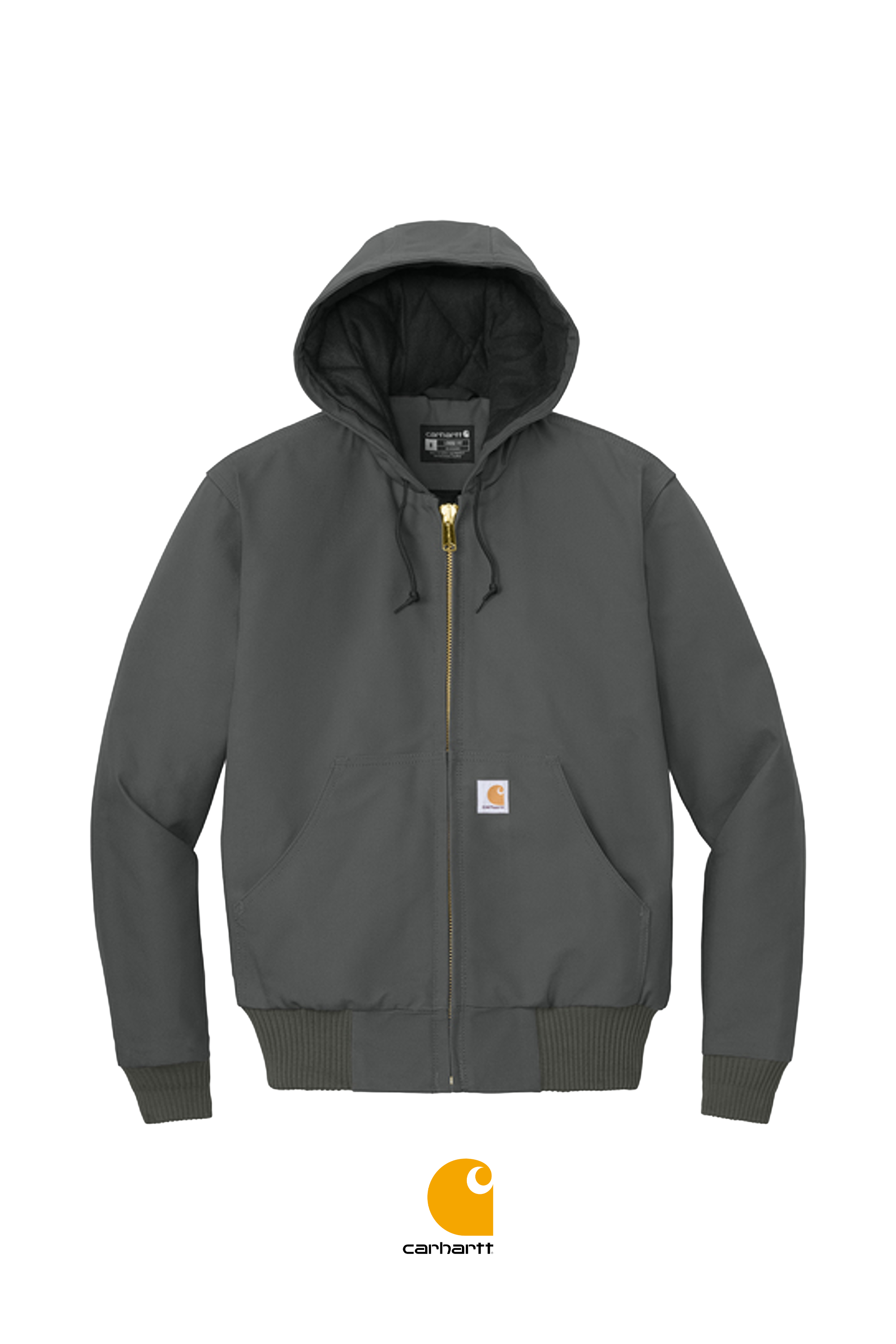 Carhartt® Quilted-Flannel-Lined Duck Active Jac