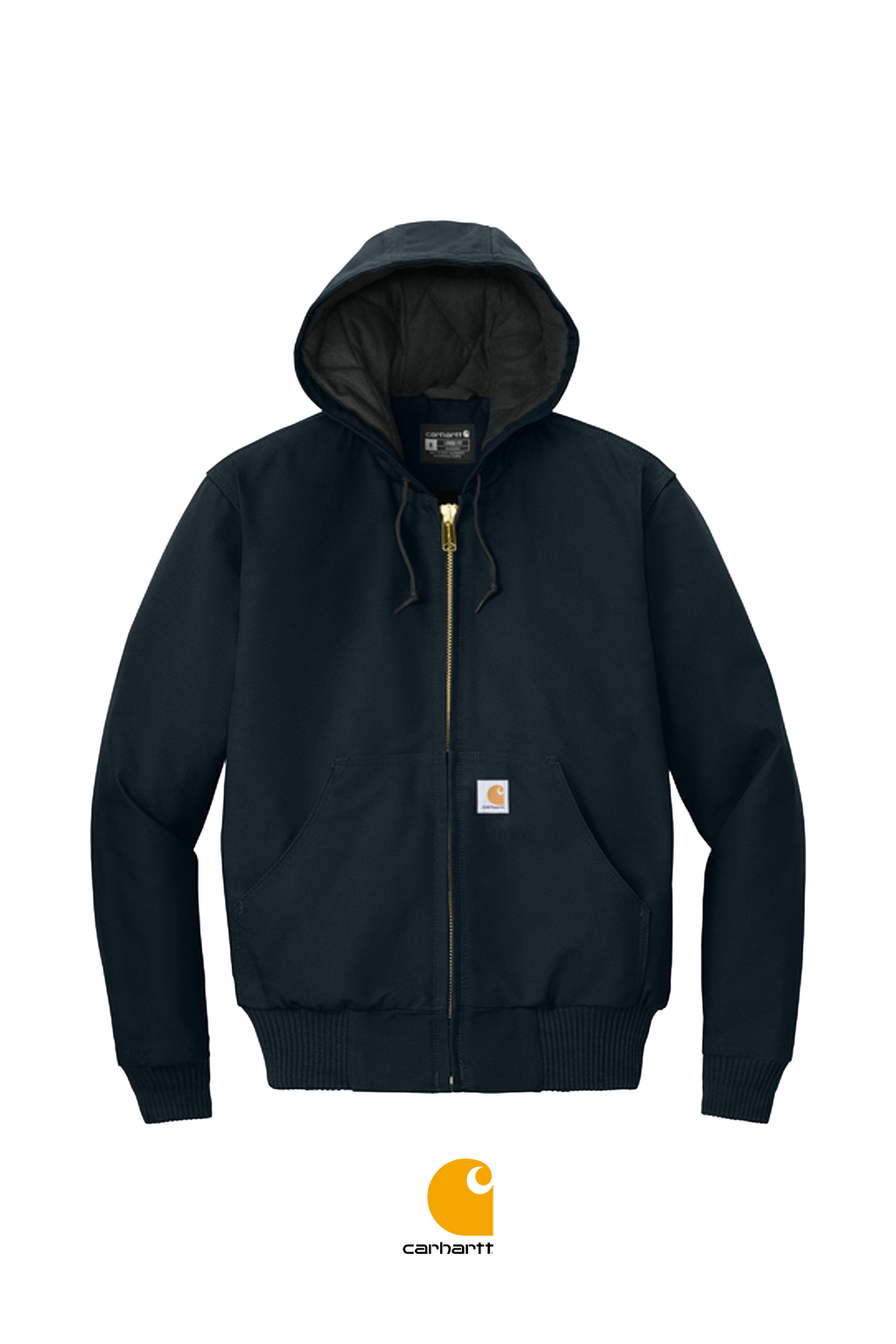 Carhartt® Quilted-Flannel-Lined Duck Active Jac