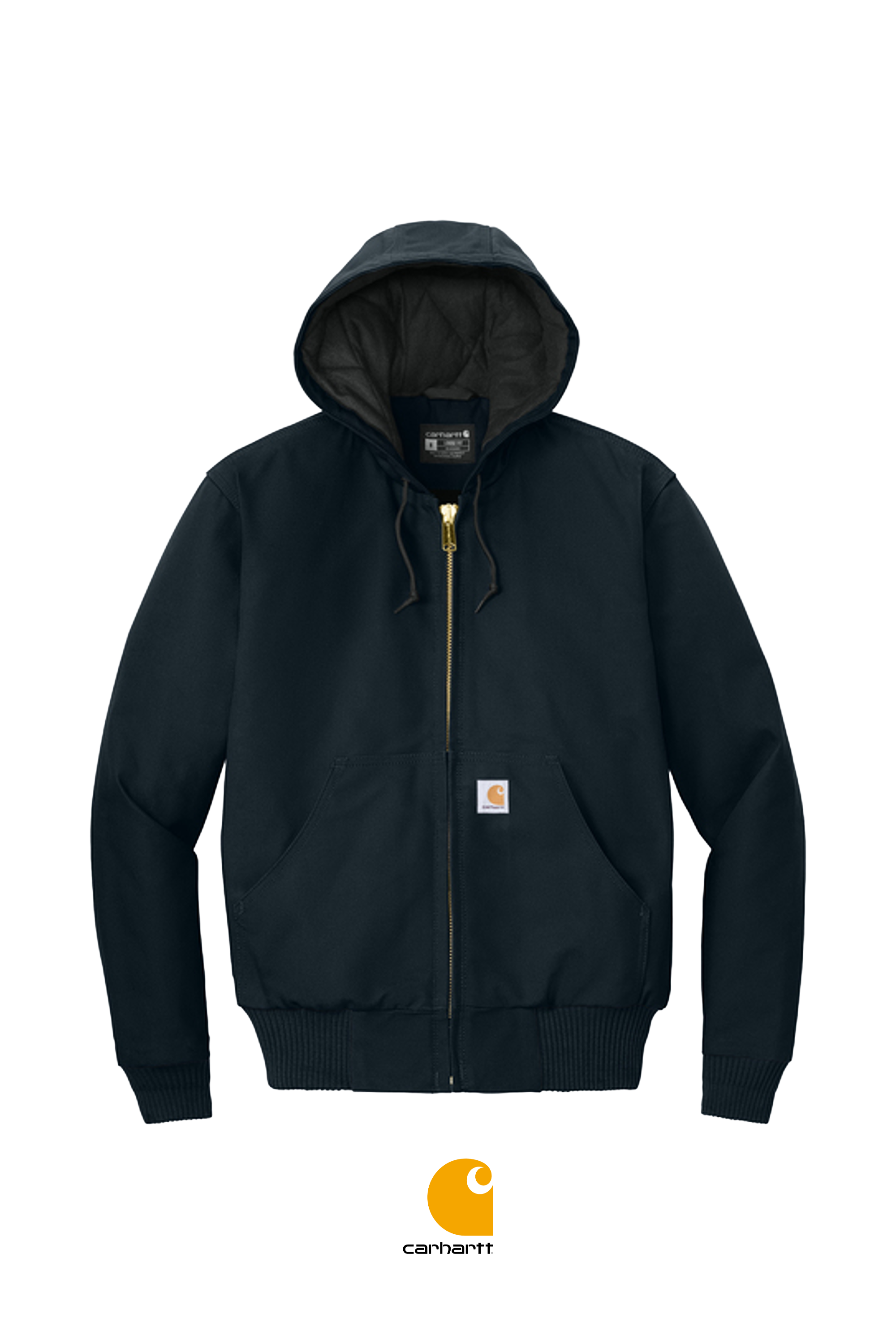 Carhartt® Quilted-Flannel-Lined Duck Active Jac