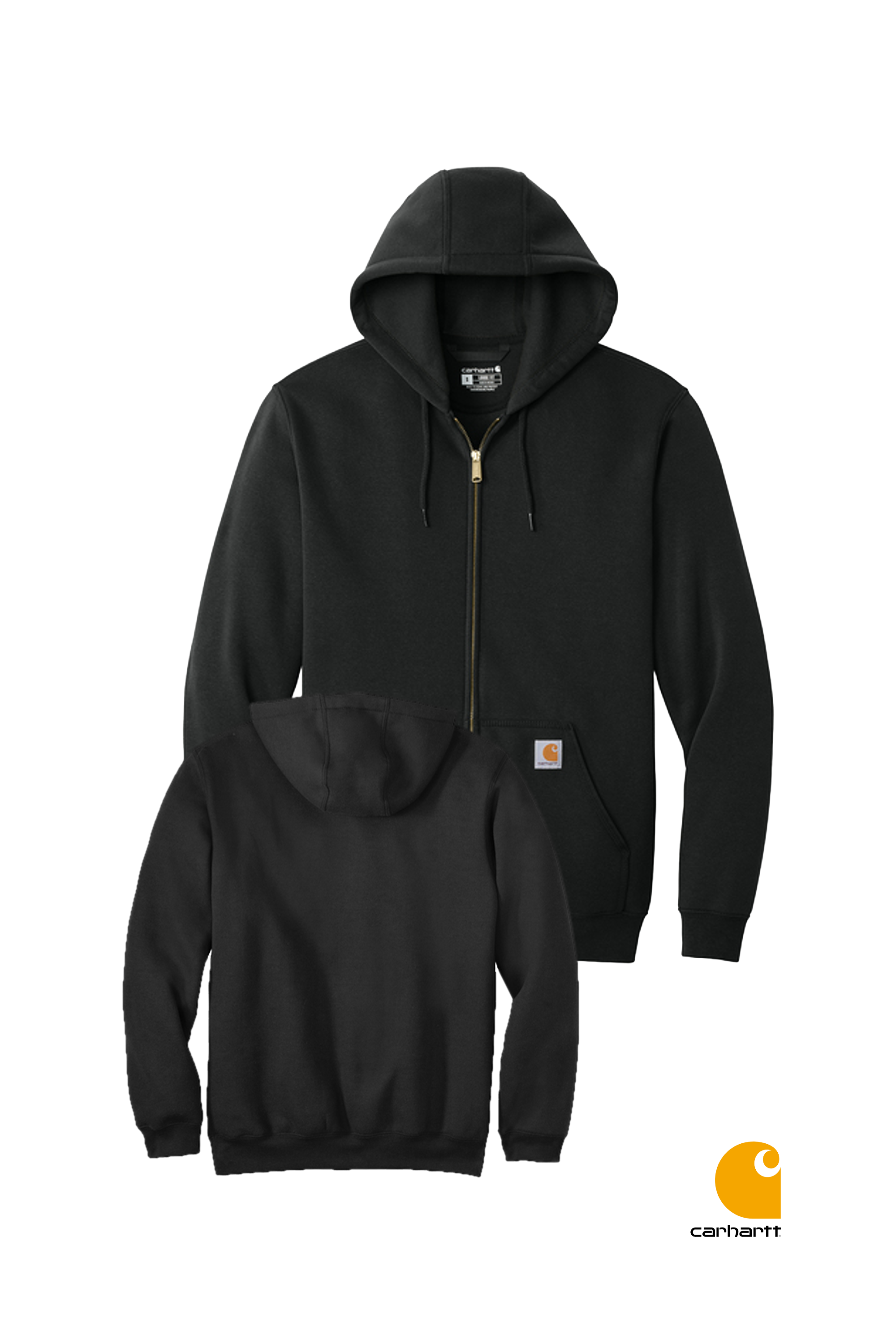 Carhartt® Midweight Hooded Zip-Front Sweatshirt