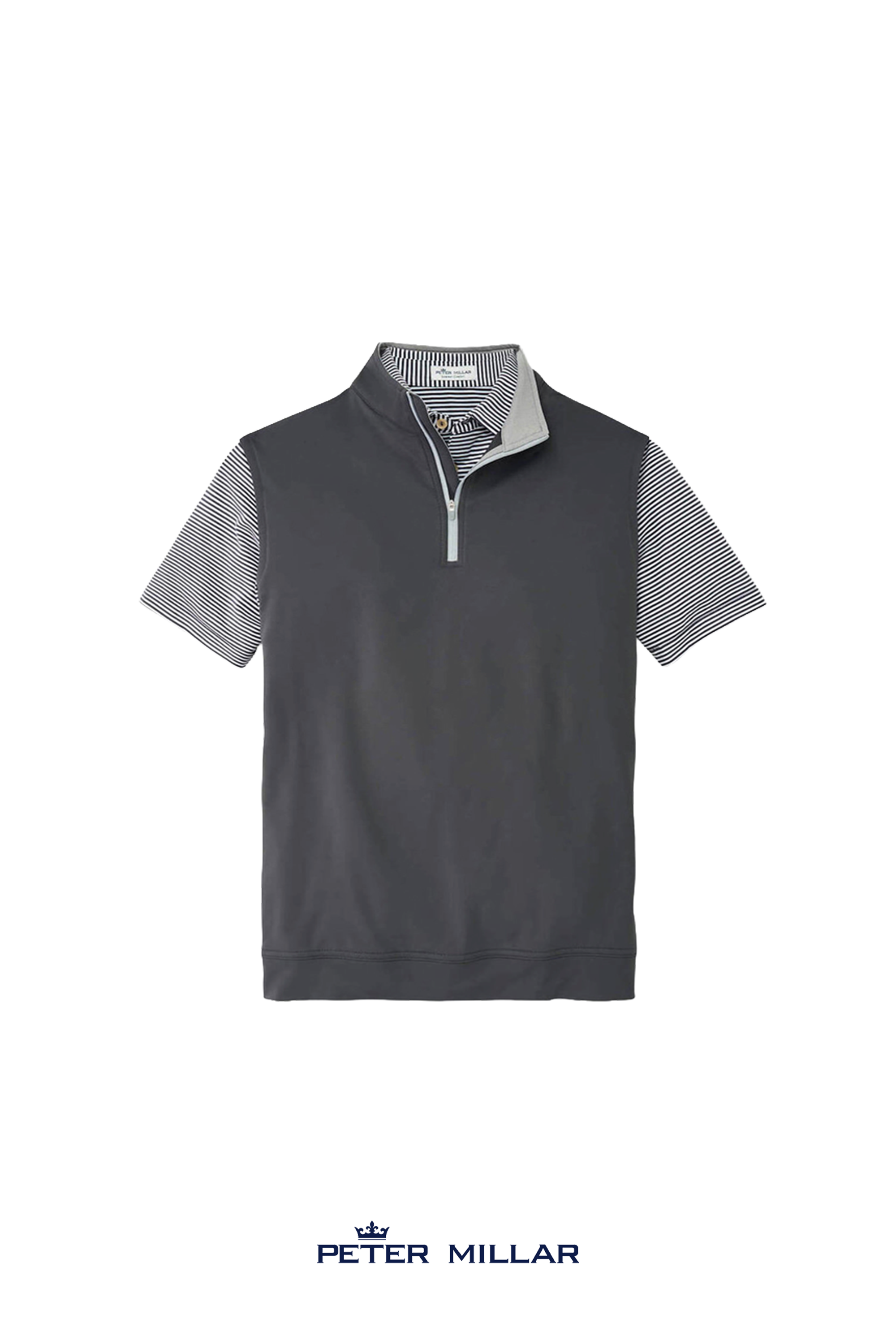 Peter Millar Men's Galway Performance Quarter-Zip Vest