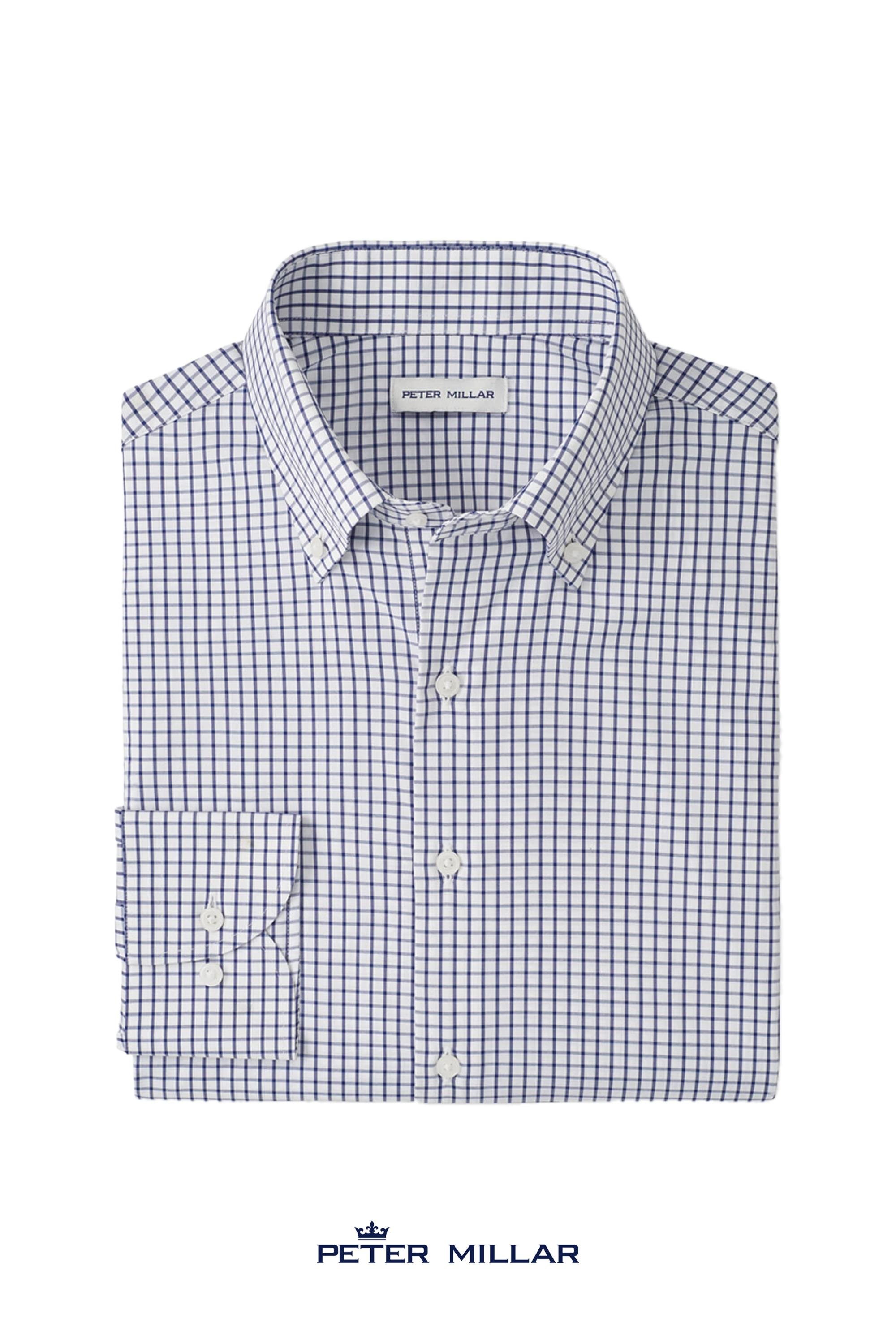Peter Millar Men's Hanford Performance Twill Sport Shirt