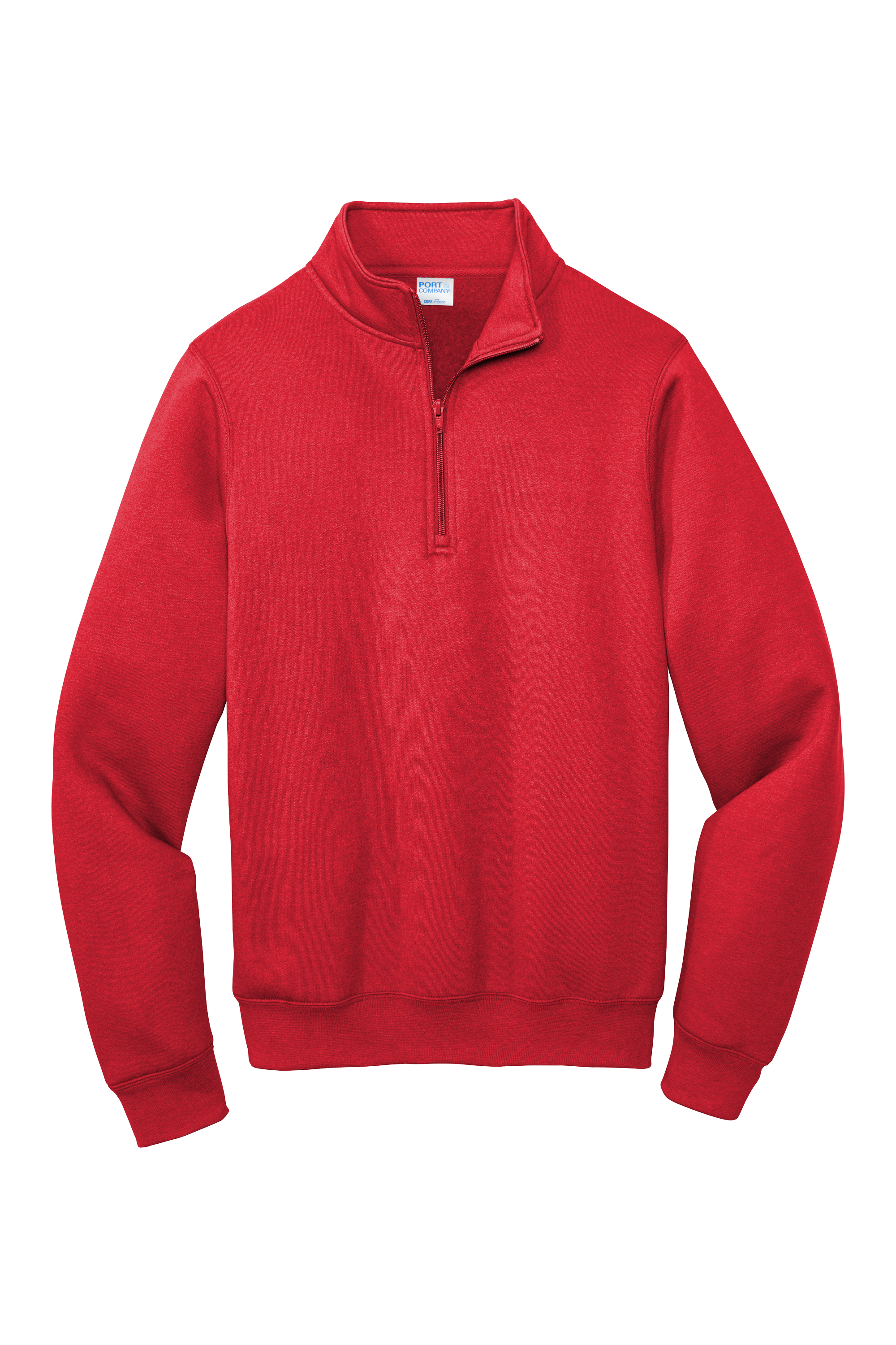 Port & Co™ Core Fleece 1/4-Zip Pullover Sweatshirt