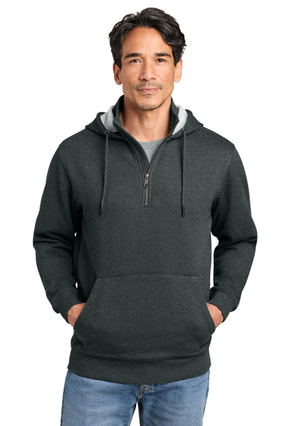 CornerStone® Tough Fleece 1/4-Zip Hoodie