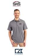 Cutter & Buck Forge Recycled Heather Stripe Four-Way Stretch Mens Polo