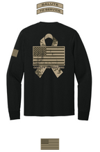 Perfect Blend® CVC Long Sleeve Tee SALUTE TO SERVICE
